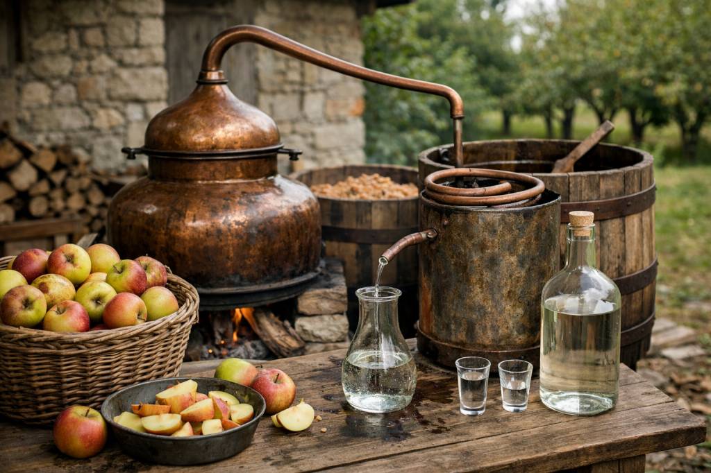Comment faire son eau de vie à partir de pommes : méthode traditionnelle et astuces de distillation