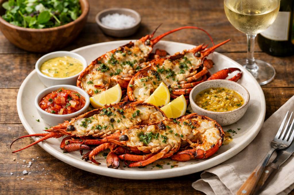 Sauce pour langouste grillée : recettes gourmandes et accords mets et vins
