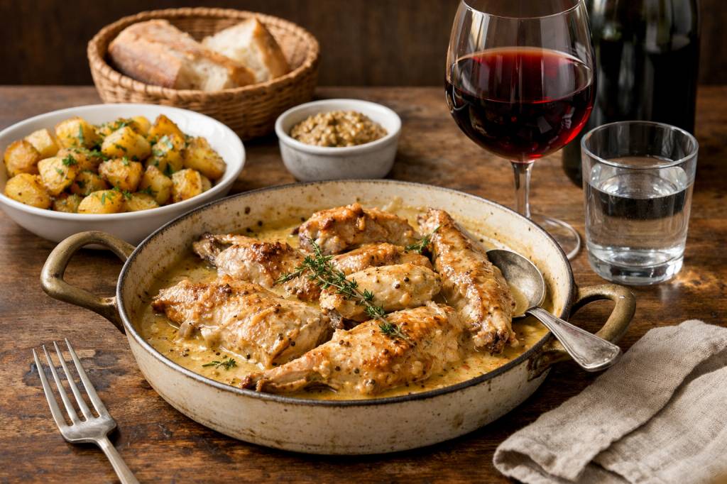 Quel vin avec le lapin à la moutarde : conseils d’accords pour sublimer ce classique bistro