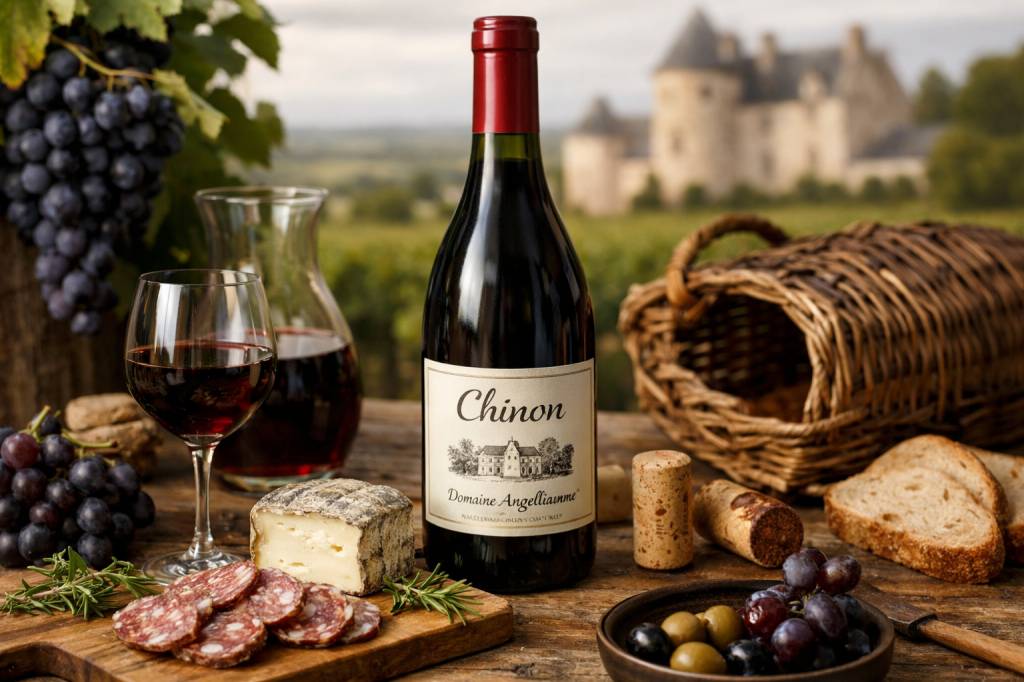 Angelliaume chinon : histoire, dégustation et accords pour sublimer ce cabernet franc de Loire