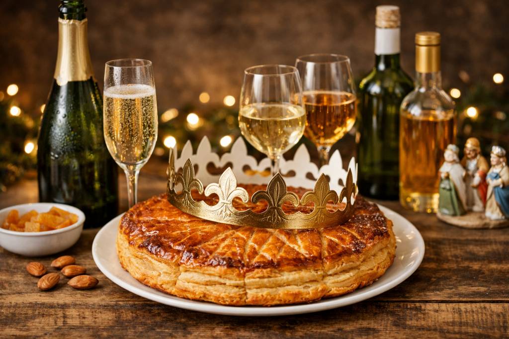 Quel vin avec la galette des rois : bulles, blancs doux ou secs, nos recommandations