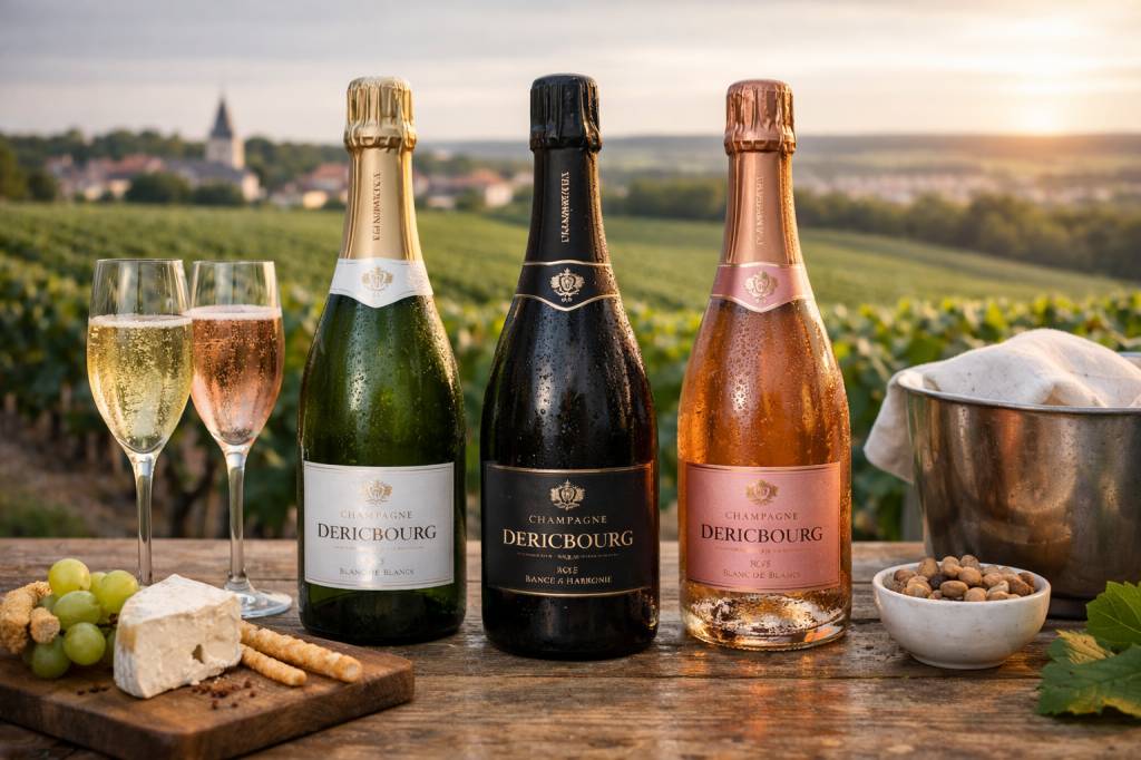 Champagne dericbourg : focus sur les cuvées phare et conseils de service